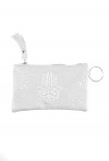 White hand pouch from Fatma