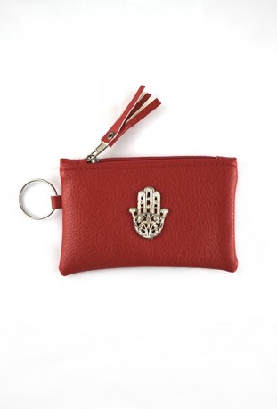 Silver hand pouch from Fatma