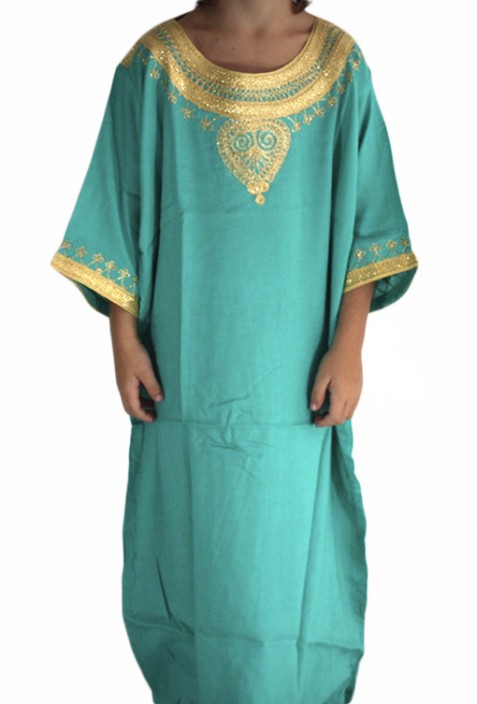 Kaftan grün Kind