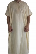 Djellaba homme beige