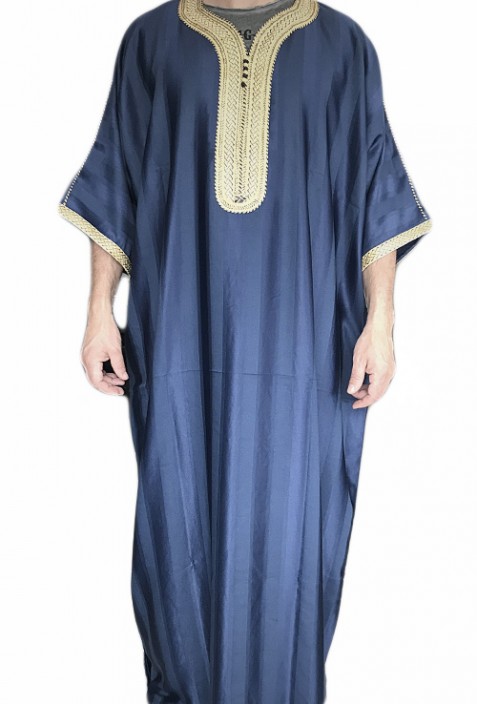 Kaftan Agadir blau Mann Medina