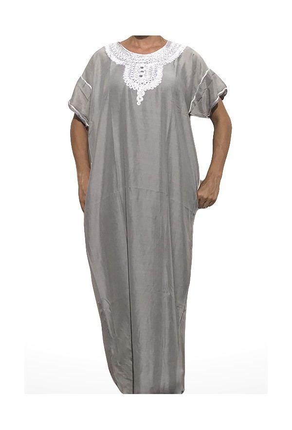 djellaba coton femme