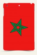 iPad Case Flagge von Marokko