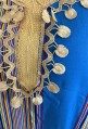 Chilaba tradicional 2021 caftán azul