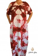 Djellaba red woman beach kaftan series