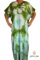 Djellaba green woman beach kaftan series