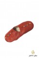 Babouches enfant cuir rouge Medina