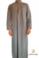 Traditional men's gray tunic