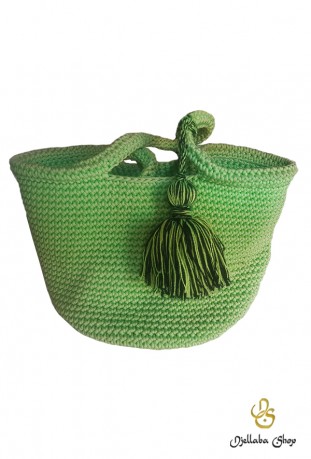 Bolso de mano verde medina