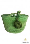 Medina green handbag