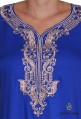 Djellaba woman royal blue Tetouan