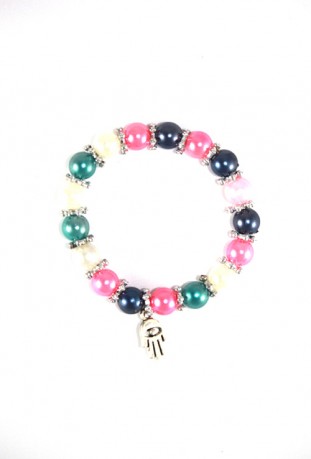 Armband Multicolor Hand von Fatma