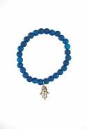 Armband blauen Perlen