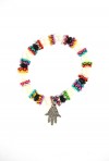 Armband Multicolor Hand von Fatma