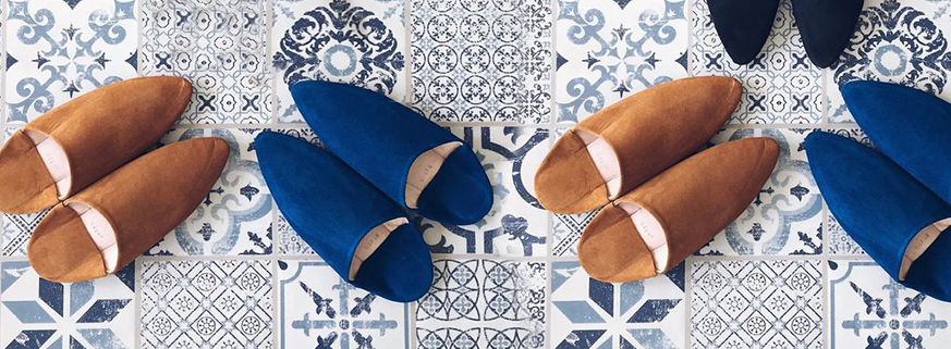 Moroccan babouche slippers